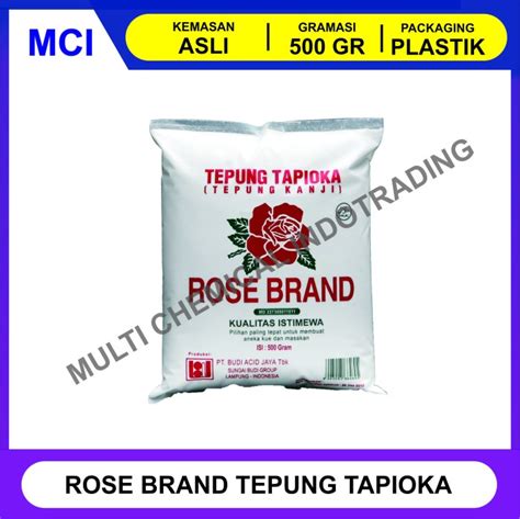 Jual Tepung Tapioka Rose Brand Gr Tepung Sagu Kanji Rosebrand