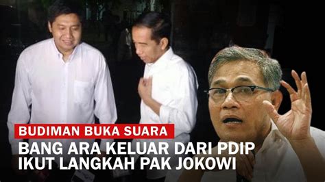 Ikut Jalan Pak Jokowi Politisi Pdip Maruara Sirait Keluar Dari Pdip