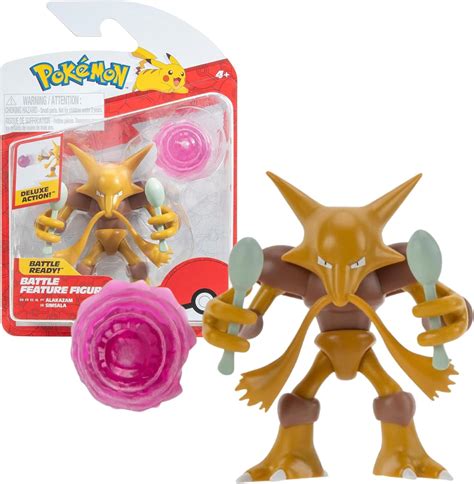 Amazon Pokémon Alakazam Battle Feature Figure 4 5 Inch Alakazam