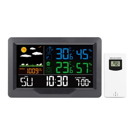 Fanju Wireless Weather Station With Outdoor Sensor Temperature Thermometer