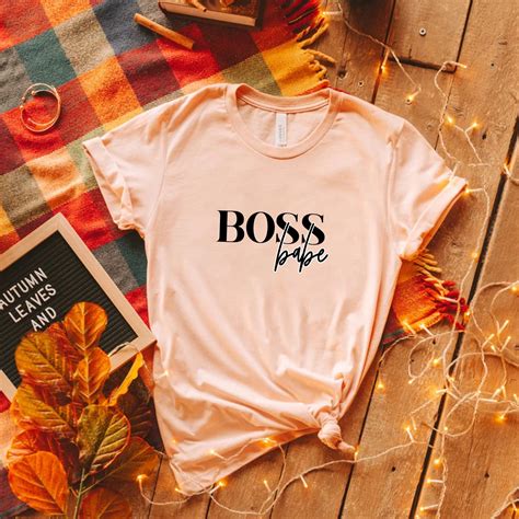 Boss Babe T Shirts Womens Girl Boss Shirt Mothers Day Gift For Her Shirt Custom Boss Babe