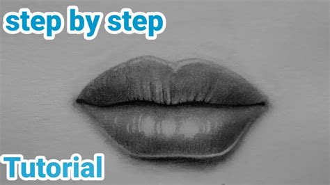 How To Draw Realistic Lips Tutorial For Beginners Creative Youtube