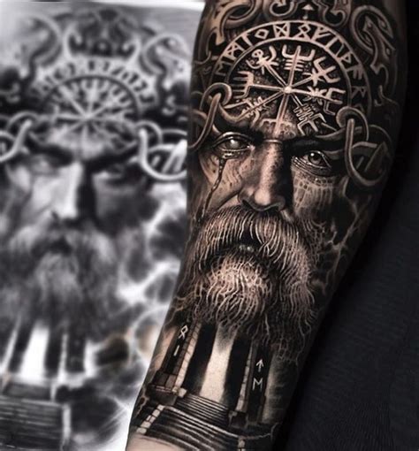 Tattoo Designs Men Forearm Norse | Tatuaggi guerriero, Tattoo di rune ...