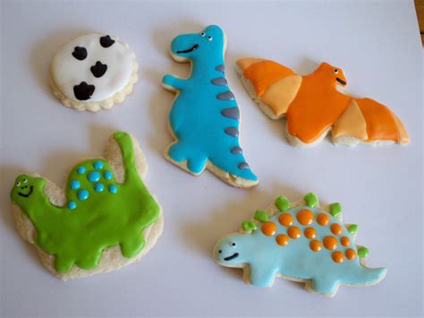 Dinosaur Cookies Sugar Cookies Dinosaur Party By Just4YouTreats