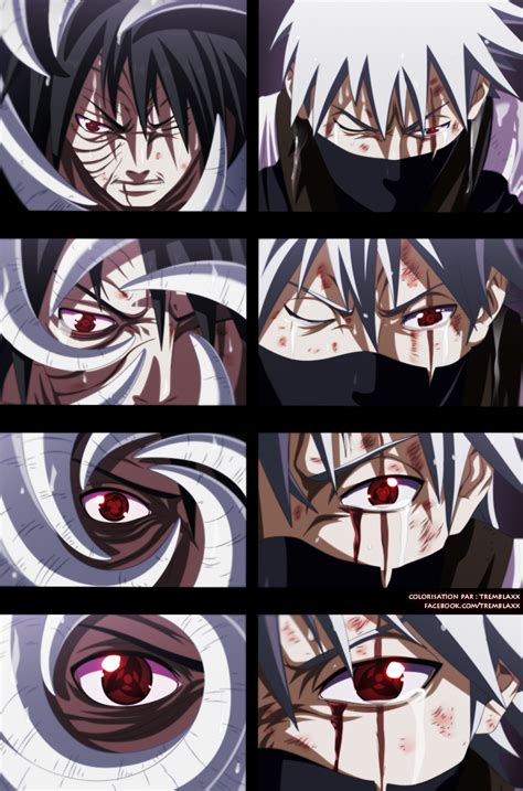 Obito obtains Mangekyou Sharingan – Obito’s Hell – Naruto 605 | Daily Anime Art