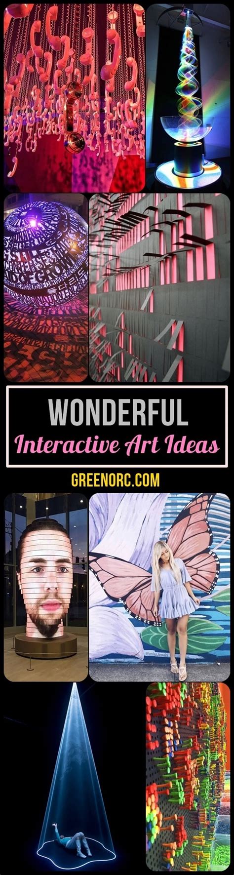 60 Wonderful Interactive Art Ideas [2020 Updated] - Greenorc