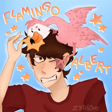 Flamingo Fanart Flamingo Art Flamingo Albert Albert Flamingo