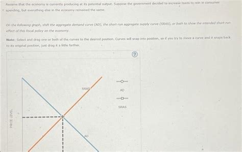 Solved Assume That The Economy Is Currently Producing At Its