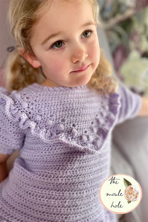 Crochet Pattern Pdf Sally Sweater Dress Crochet Dress Etsy Uk