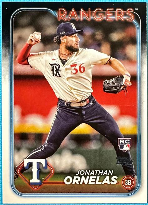 Jonathan Ornelas Prices Rookie Topps Baseball Cards