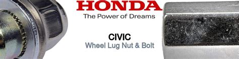 Lug Nut Size Honda Civic