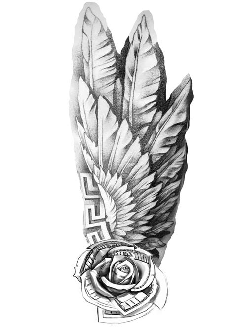 Pin By On Band Tattoo Designs Feather