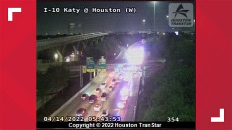 Traffic on Katy Freeway at Houston Avenue bridge | khou.com