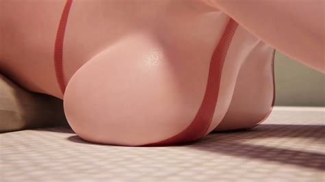 D Animated MILF In Red Bikini Screams In Ecstasy Poolside Pussy And Anal Pounding With Hot