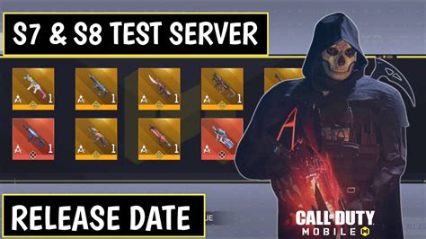 NEW Codm Season 7 And Season 8 Test Server Release Date Confirmed