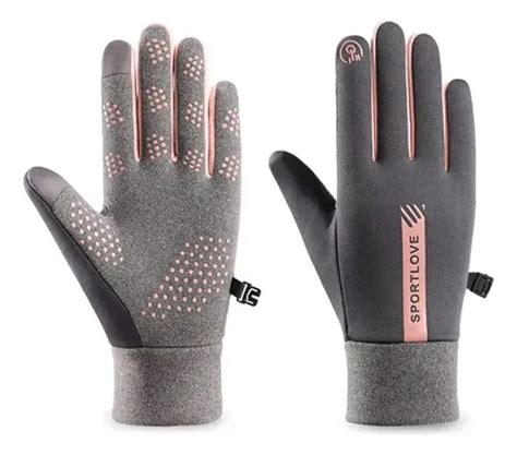 Luva Termica Para O Frio - Luva De Frio Sport Love Feminina Térmica Touch Impermeável | MercadoLivre