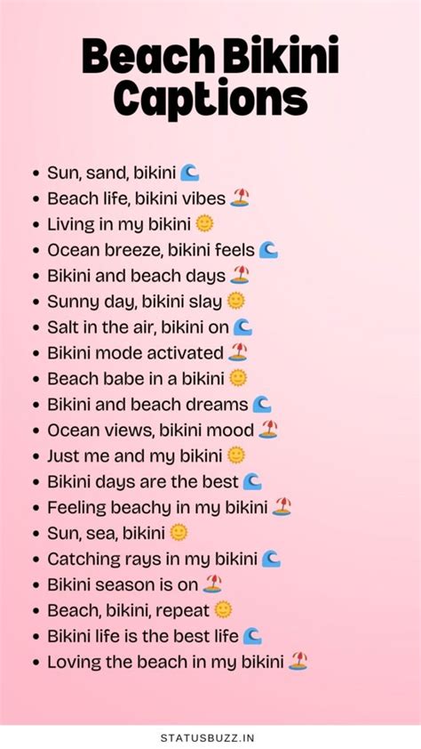 Bikini Captions Quotes For Instagram Biz Minds