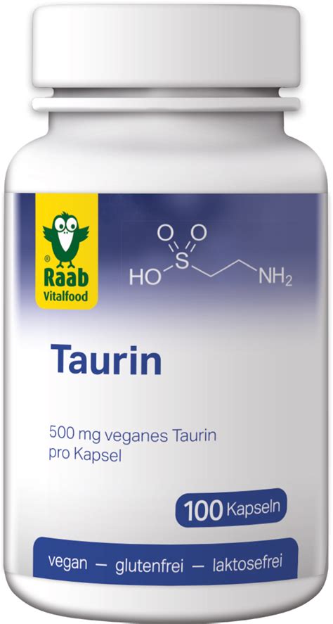 Taurin Mg Kaps Raab Vitalfood Vitalabo Online Shop