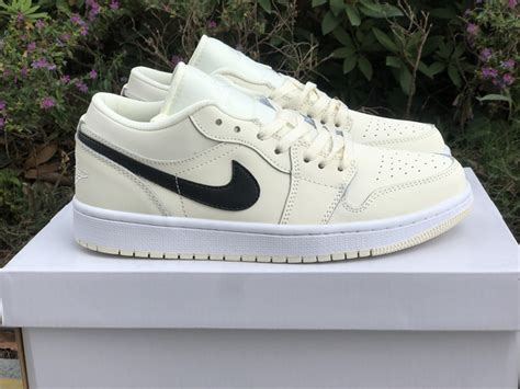 Air Jordan 1 Low Coconut Milkwhiteblack For Sale Jordans To U