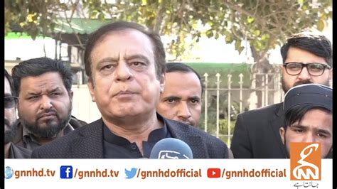 Live Pti Leader Shibli Faraz Important Media Talk Gnn Youtube