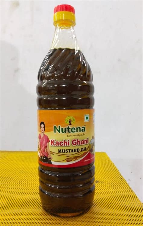 Nutena Kachi Ghani Mustard Oil Packaging Size 1 Litre At Best Price