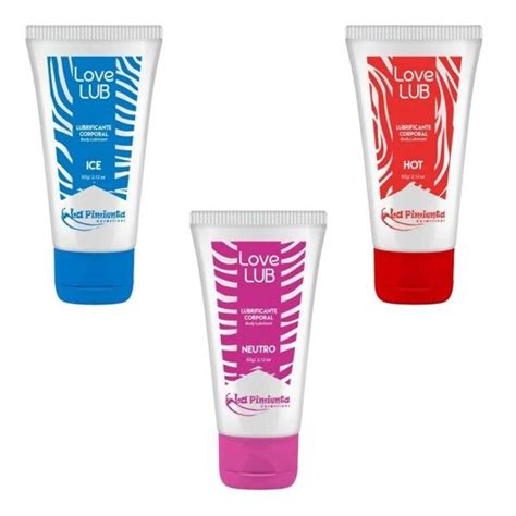 Lubrificante Love Lub Neutro Ice E Hot G Lu Er Ticos Sex Shop