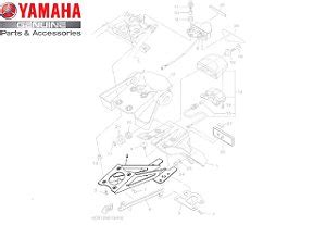 Paralama Dianteiro Para Lander X Motard Original Yamaha Yamaha Dahruj