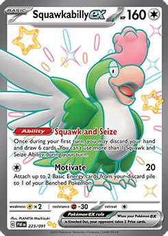 Squawkabilly Ex Paldea Evolved TCG Card Database