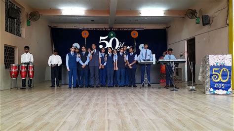 Group Song Golden Jubilee Inauguration Of Christ Jyoti Hr Sec School