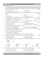 Haloalkanes And Haloarenes JEE Main Adv Ques Doc JEE MAIN Asked