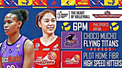 Pvl Live Choco Mucho Flying Titans Vs Pldt Speed Hitters Livescore