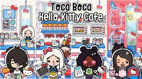 Toca Boca Hello Kitty Cafe 😍 Toca Life World New Update Necolawpie