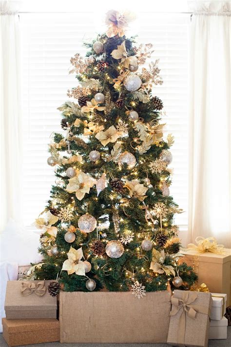 Gorgeous Gold Christmas Tree 7 - A Night Owl Blog