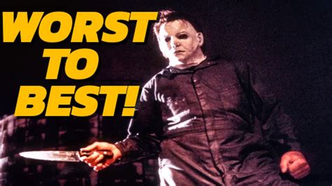 All Halloween Movies Ranked Whalloween Ends Worst To Best Youtube