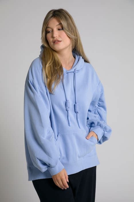 Sweat à capuche cordon oversized manches longues tous les Sweats