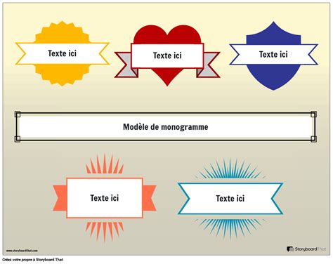 Monogramme 6 Storyboard Par Fr Examples