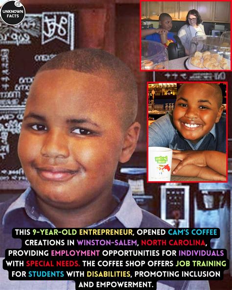 Unknown - Camden Myers, a 9-year-old entrepreneur from Winston-Salem