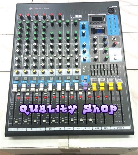 Jual Mixer Channel Crimson Qu Effect Vocal Dsp Bluetooh Music