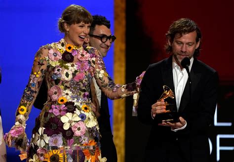 Taylor Swift Grammy Aaron Dessner Of The National Wins With Swift