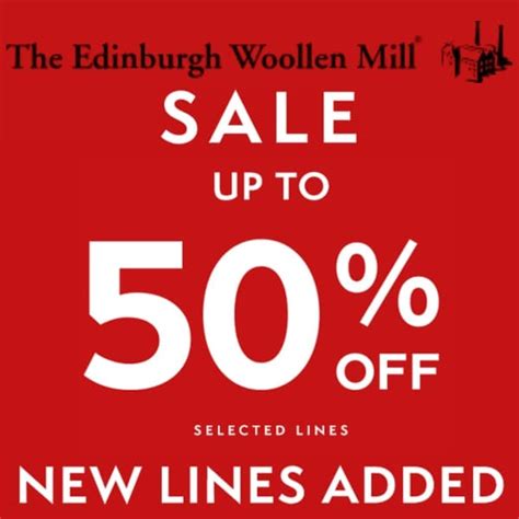 The Edinburgh Woollen Mill Sale! up to 50% off - New Lines Added at The ...