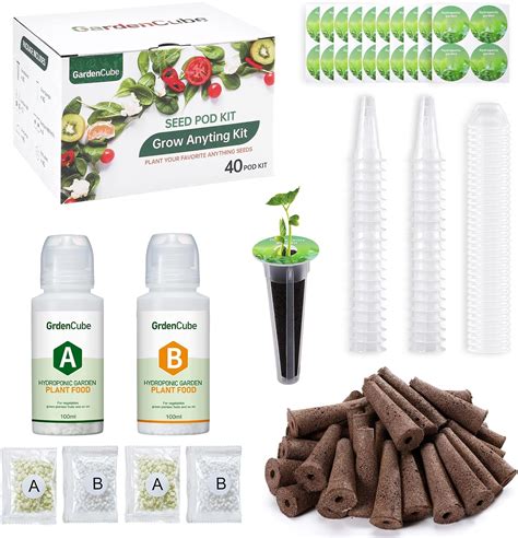 Amazon Gardencube Kit De C Psulas Hidrop Nicas De Piezas Kit