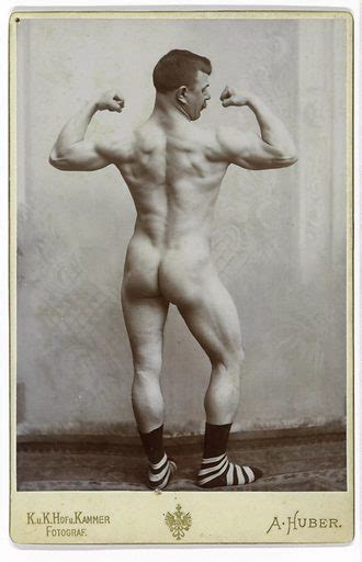 Naked Athlete In Back View Free Public Domain Image Look And Learn