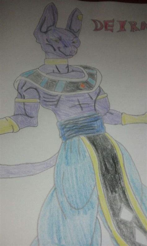 God Of Destruction Beerus Drawing Dragonballz Amino