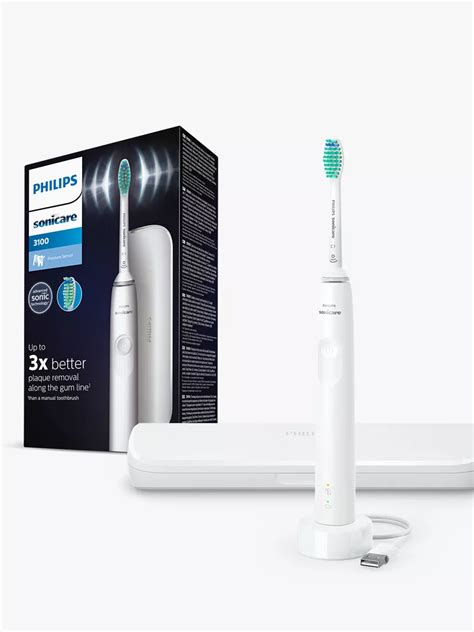 Philips Sonicare HX3673/13 Series 3100 Electric Toothbrush, White