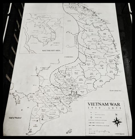 Map of Vietnam | Vietnam War Landmarks Map | NYC Veterans Memorial