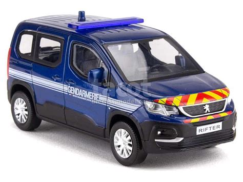 Peugeot Rifter Gendarmerie 2019 Norev 1 43 Autos Miniatures Tacot