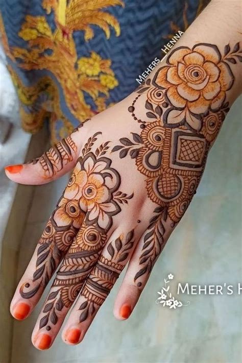 Floral Back Hand Mehndi Indian Mehndi Designs Mehendi Designs