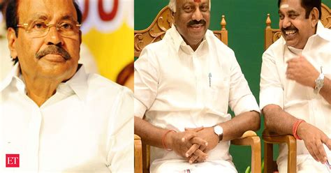 Aiadmk Gains Headstart To Ls Poll Alliance Clinches Deal With Pmk