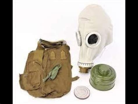 Soviet Gp Gas Mask Kit From Ohio Ordnance Works Youtube