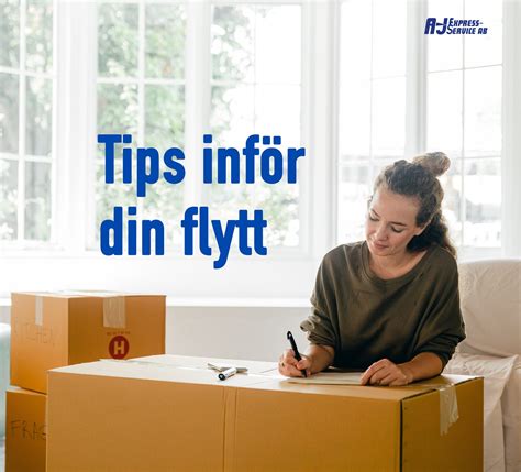 Hur Du Planerar Din Flytt A J Express Service